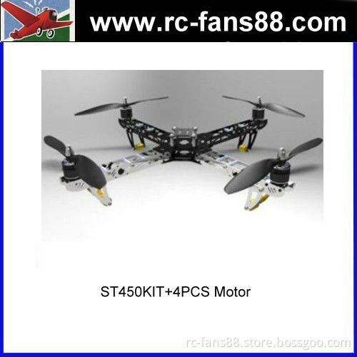 ST450 Four-rotor Aircraft/ Quadcopter (Folding design) Kit W/4 Motors